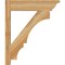 Ekena Millwork Balboa Rough Sawn Traditional Outlooker, Western Red Cedar, 6"W x 22"D x 26"H OUT06X22X26BOA01RWR - alternate 3